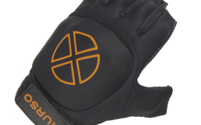 Thurso Field Hockey Glove Neon Red