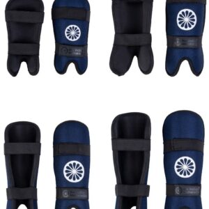 Indian Shinguard Shinguards Y40JR mesh - navy - XS